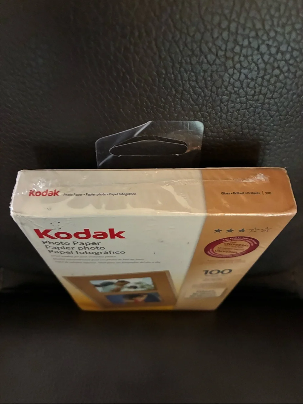 Kodak Gloss Photo Paper 4x6 inch 100 Pack - White